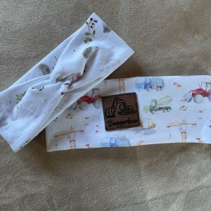 Alternative view of Kunstlederlabel "Baggerbua"