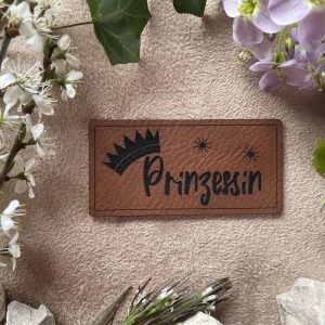 Prinzessin Lederlabel