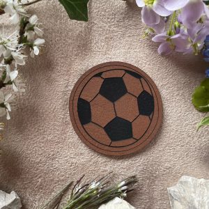 Lederlabel Fußball