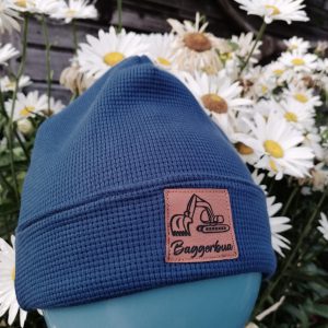 Kunstlederlabel "Baggerbua" 5 18 Baggerbua 1
