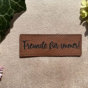 Lederlabel Freunde