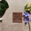 Stritzikistl Lederlabels 80 Kunstlederlabel "Katze"
