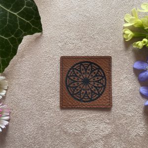 Lederlabel Mandala 004