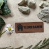 Kunstlederlabel "kleiner Bauherr"