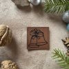 Stritzikistl Lederlabels 81 Kunstlederlabel "Weihnachtsglocke"