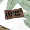 Lederlabel Beach boy
