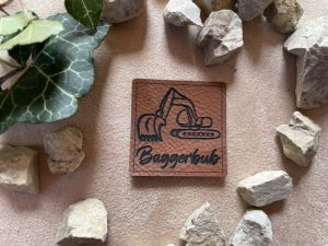 Lederlabel Baggerbub
