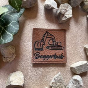 Lederlabel Baggerbub