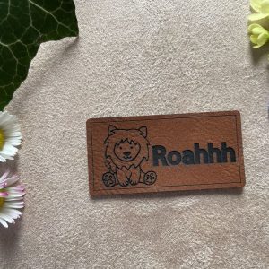 Lederlabel Löwe Stritzikistl