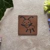 Lederlabel Ameise