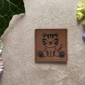 Lederlabel Tiger