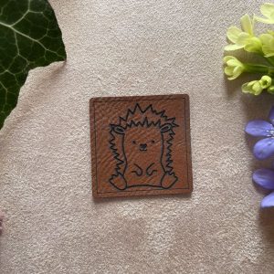 Lederlabel Igel