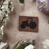 Lederlabel Traktor