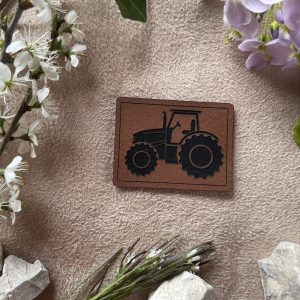 Lederlabel Traktor