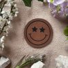 Lederlabel Smiley