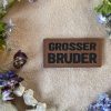 Lederlabel grosser Bruder
