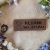 Stritzikistl Lederlabels 82 Kunstlederlabel "kloane Wüdsau"