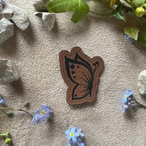 Kunstlederleder "Schmetterling"
