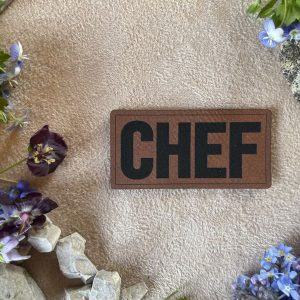 Lederlabel Chef
