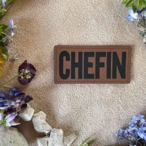 Lederlabel Chefin