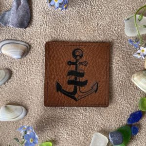 Lederlabel Anker