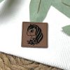 Lederlabel Einhorn