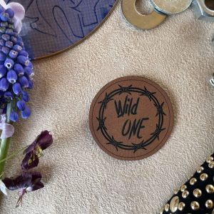 Lederlabel wild one