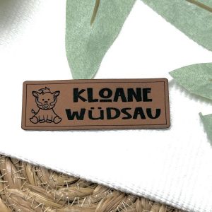 Lederlabel wüdsau