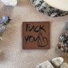 Stritzikistl Lederlabels 80 Lederlabel Fuck you