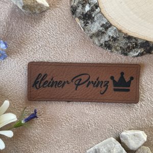 Kunstlederlabel "kleiner Prinz"