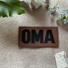 Kunstlederlabel "Oma"