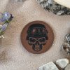 Kunstlederlabel "Totenkopf Biker"
