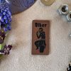 Lederlabel Biker