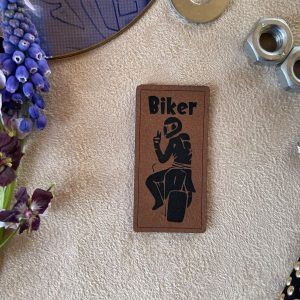 Lederlabel Biker