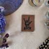 Lederlabel Rock