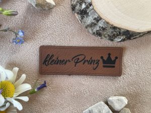 Lederlabel kleiner Prinz