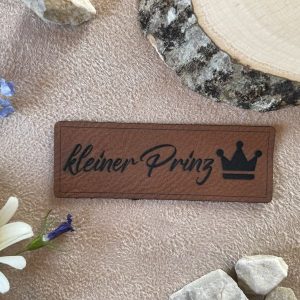 Lederlabel kleiner Prinz