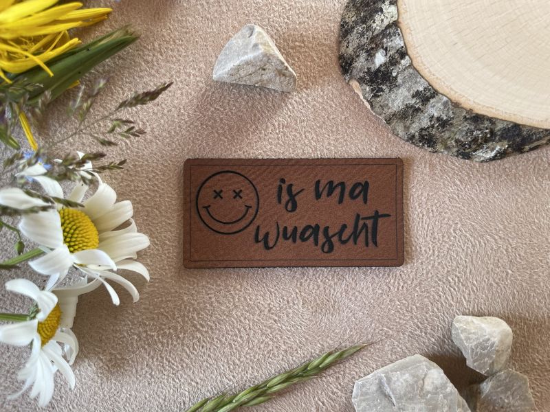 Lederlabel is ma wuascht