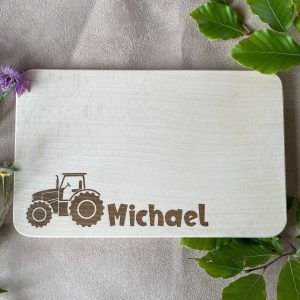 Warenkorb 10 Holzbrett mit Gravur