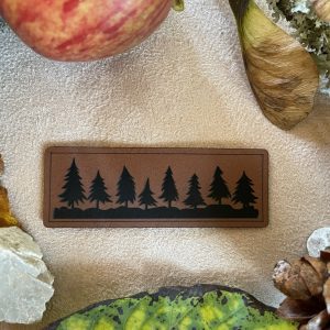 Lederlabel "Wald"