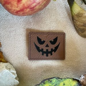 Lederlabel Halloween