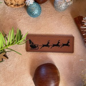 Lederlabel "Santa"
