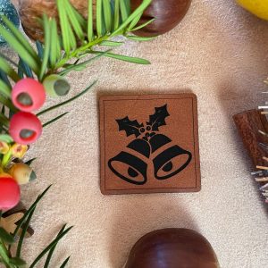 Lederlabel Weihnachten