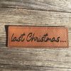 Lederlabel Christmas