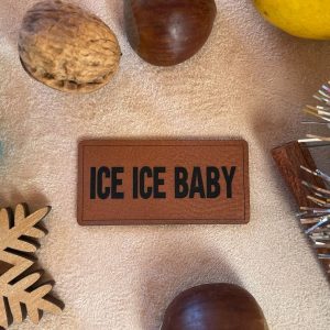 Lederlabel Ice Ice