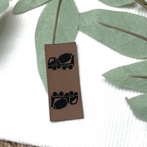 Lederlabel Mischwagen