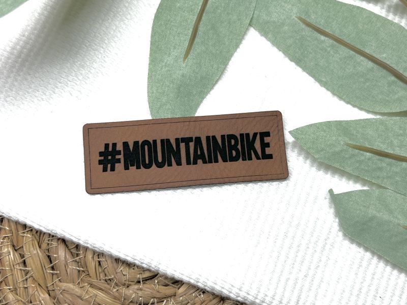 Lederlabel Mountainbike