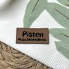 Lederlabel Pistenabchleppdienst