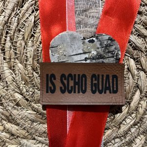 Leder Label "is scho guad"