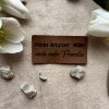 Stritzikistl Lederlabels 82 Lederlabel "mein letzter Wille"